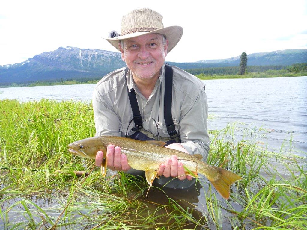 Blog Pix with Bull Trout